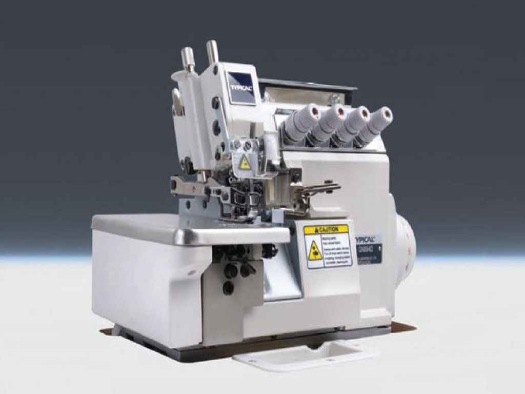 High speed 4-thread overlock machine