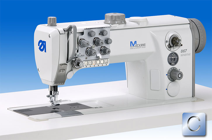 M-TYPE needle feed machine SENSITIVE with integrated direct drive – the specialist for fine materials