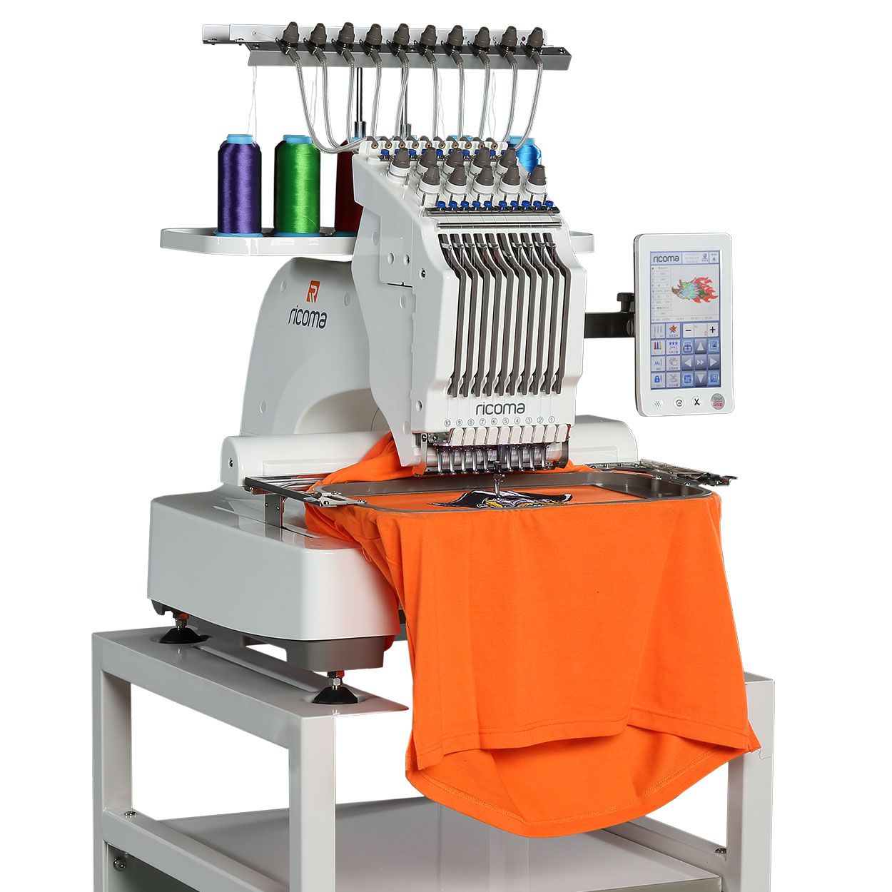 Stickereibedarf - Ricoma,embroidery machine,industrial embroidery