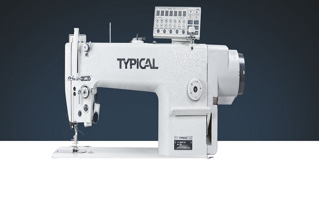 Direct-drive high-speed lockstitch sewing machine with drop  and needle feed